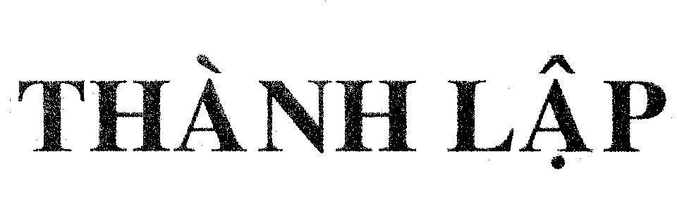 Mẫu nhãn hiệu Thành Lập
