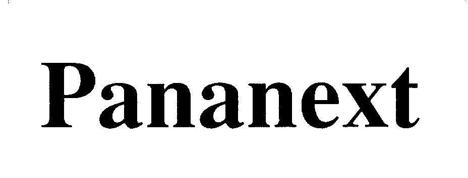 Mẫu nhãn hiệu Pananext