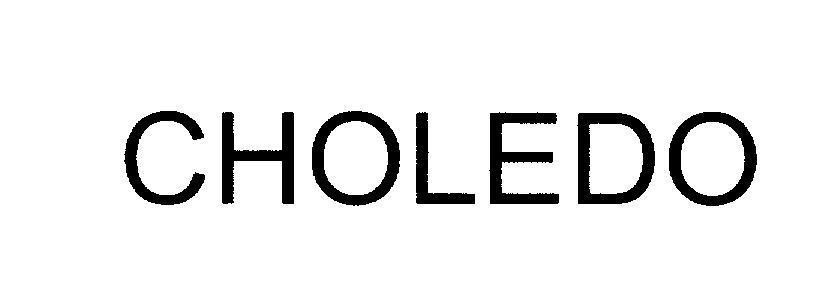 Mẫu nhãn hiệu CHOLEDO