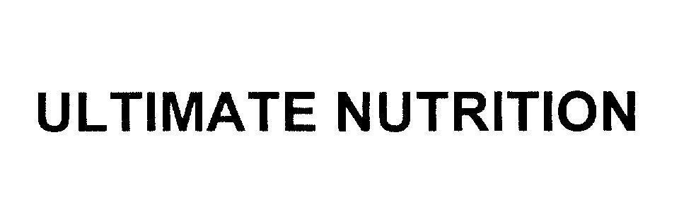 Mẫu nhãn hiệu ULTIMATE NUTRITION