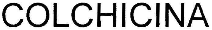 Mẫu nhãn hiệu COLCHICINA