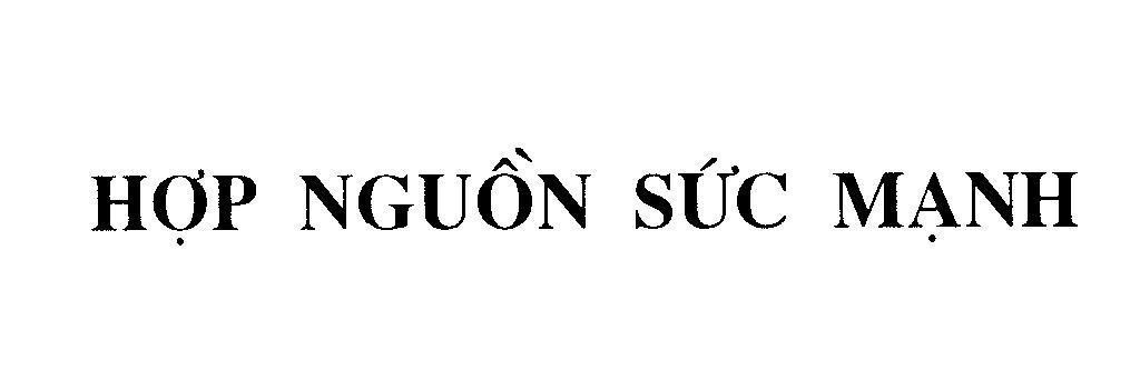 Mẫu nhãn hiệu Hợp nguồn sức mạnh