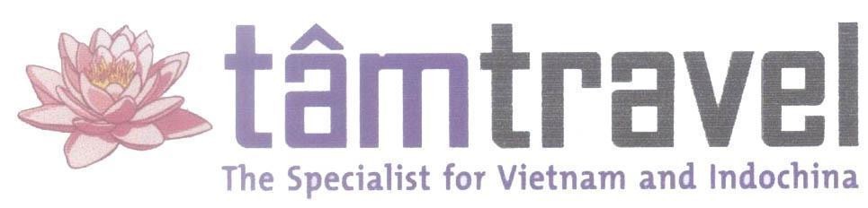 Mẫu nhãn hiệu tam travel tâmtravel The Specialist for Vietnam and Indochina