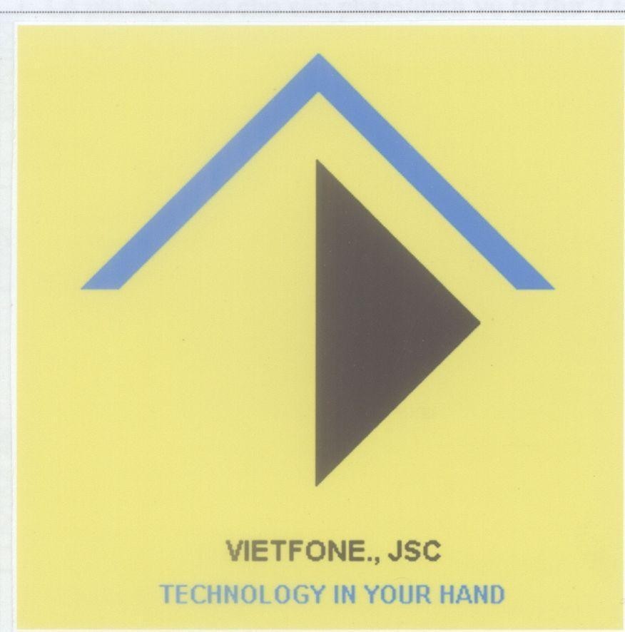 Mẫu nhãn hiệu V VIETFONE., JSC TECHNOLOGY IN YOUR HAND