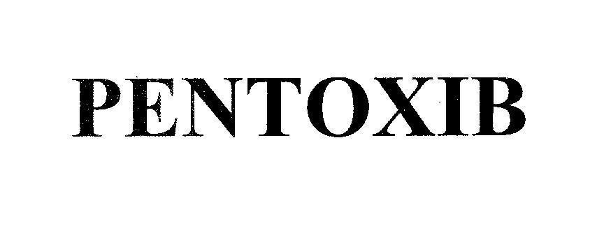 Mẫu nhãn hiệu PENTOXIB