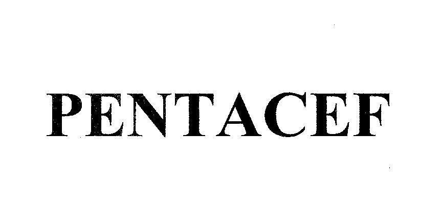 Mẫu nhãn hiệu PENTACEF