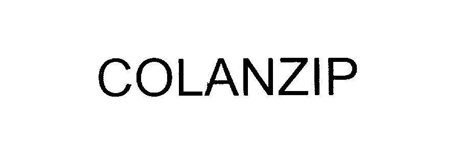 Mẫu nhãn hiệu COLANZIP