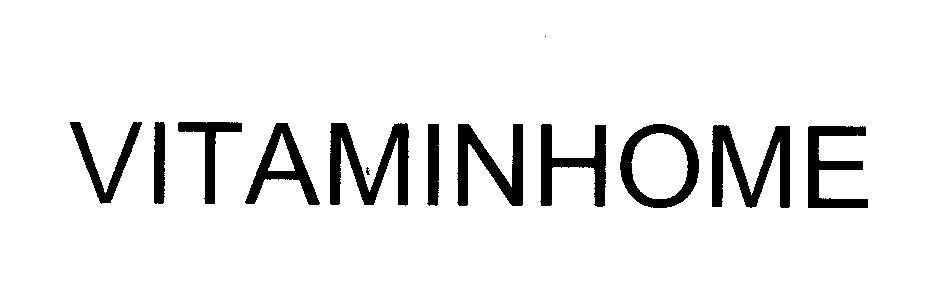Mẫu nhãn hiệu VITAMINHOME
