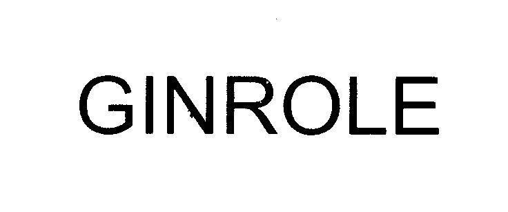 Mẫu nhãn hiệu GINROLE