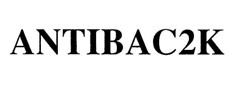 Mẫu nhãn hiệu ANTIBAC2K