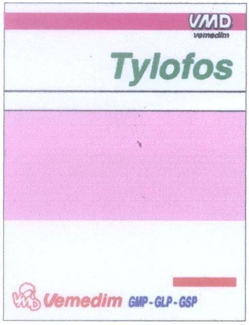 Mẫu nhãn hiệu VMD vemedim Tylofos GMP-GLP-GSP