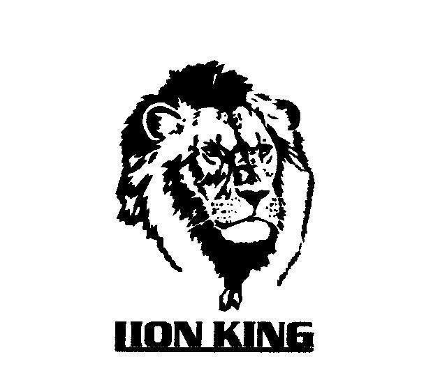 Mẫu nhãn hiệu LION KING