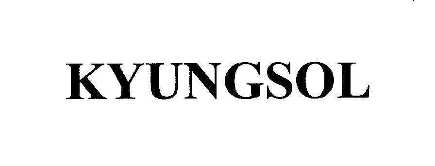 Mẫu nhãn hiệu KYUNGSOL