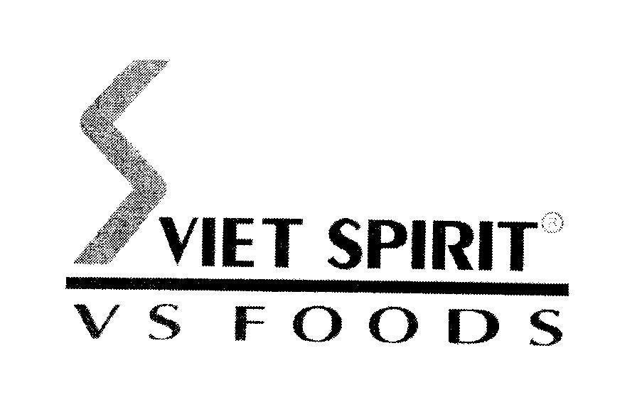 Mẫu nhãn hiệu S VIET SPIRIT VS FOODS
