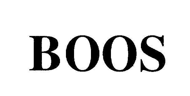 Mẫu nhãn hiệu BOOS