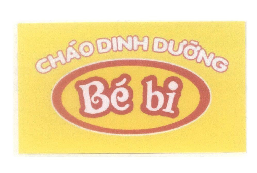 Mẫu nhãn hiệu Cháo Dinh Dưỡng Bé bi