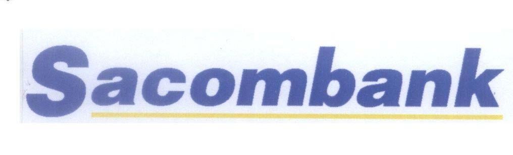 Mẫu nhãn hiệu Sacombank