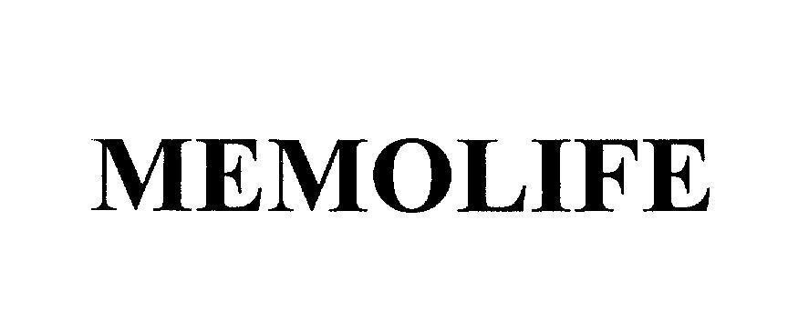 Mẫu nhãn hiệu MEMOLIFE