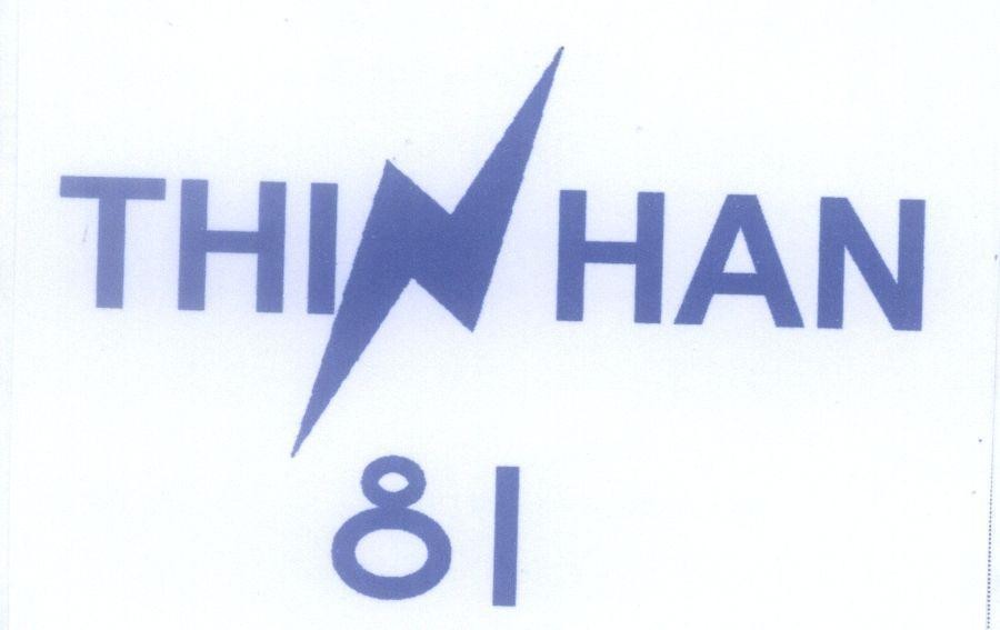 Mẫu nhãn hiệu THINHAN THINH AN 81