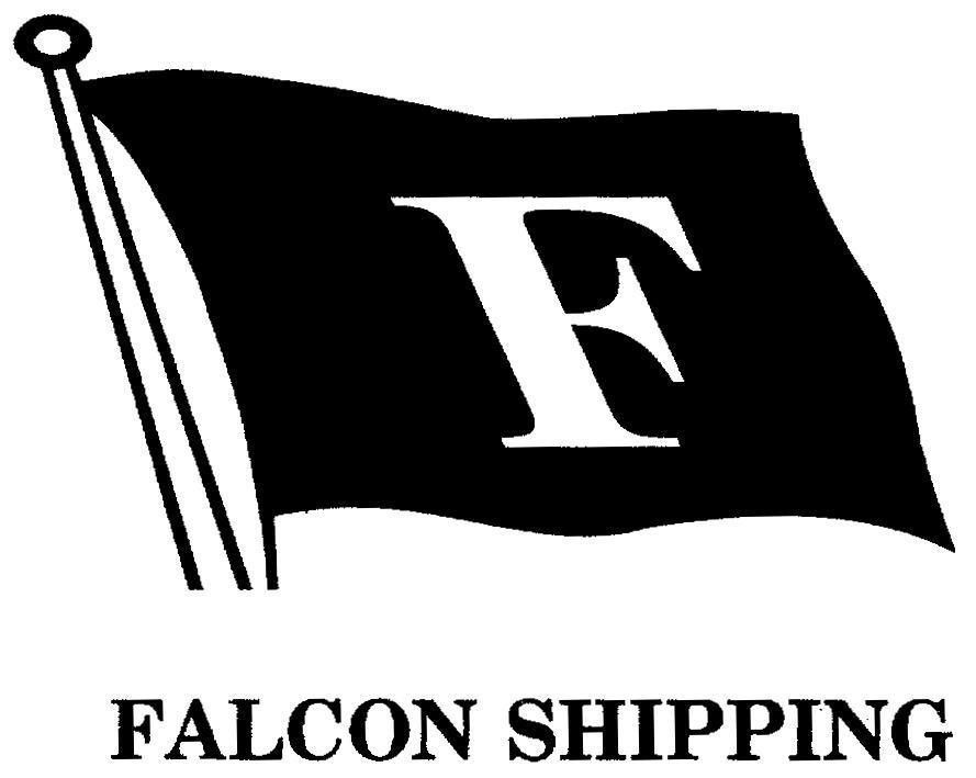 Mẫu nhãn hiệu F FALCON SHIPPING