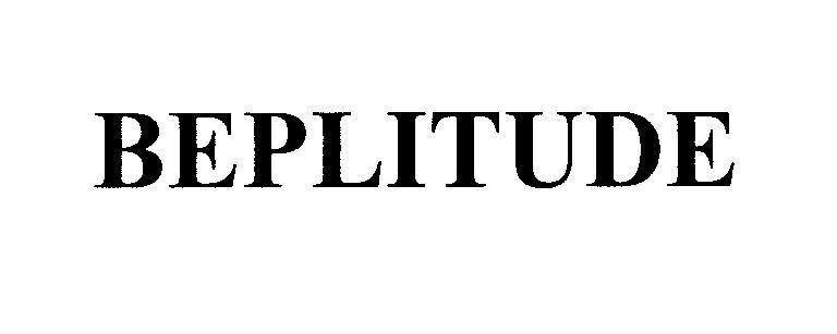 Mẫu nhãn hiệu BEPLITUDE