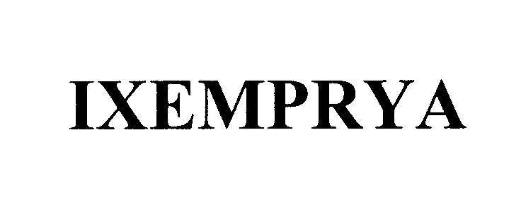 Mẫu nhãn hiệu IXEMPRYA