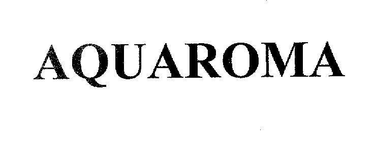 Mẫu nhãn hiệu AQUAROMA