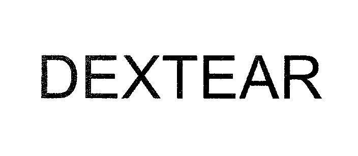 Mẫu nhãn hiệu DEXTEAR