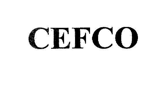 Mẫu nhãn hiệu CEFCO