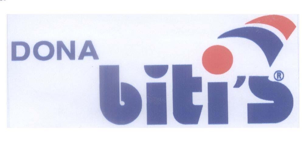 Mẫu nhãn hiệu DONA Biti's