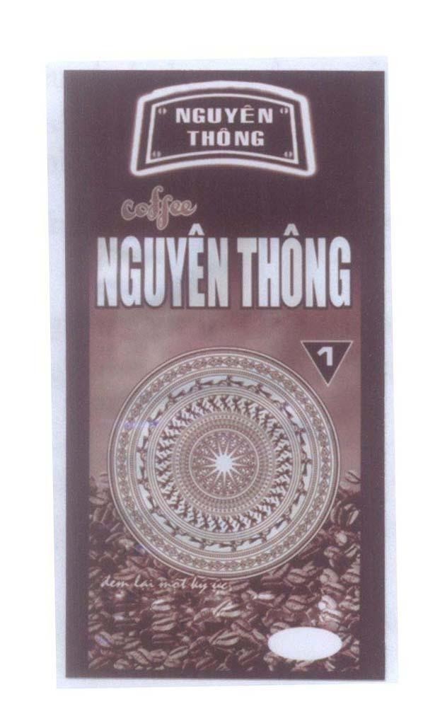 Mẫu nhãn hiệu NGUYÊN THÔNG coffee 1 đem lại một ký ức