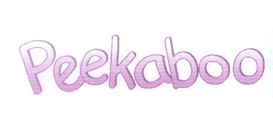 Mẫu nhãn hiệu Peekaboo