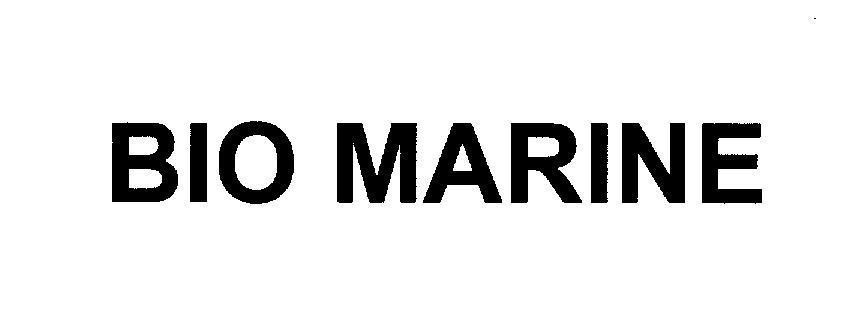 Mẫu nhãn hiệu BIO MARINE