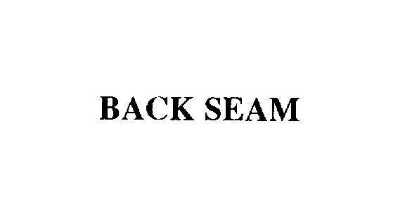 Mẫu nhãn hiệu BACK SEAM