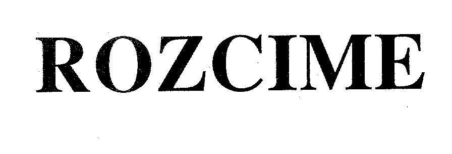 Mẫu nhãn hiệu ROZCIME