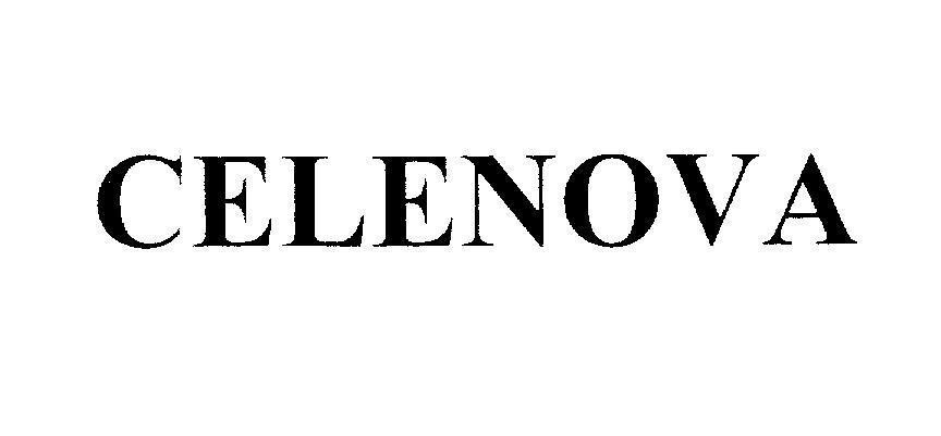 Mẫu nhãn hiệu CELENOVA