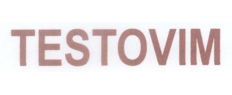 Mẫu nhãn hiệu TESTOVIM