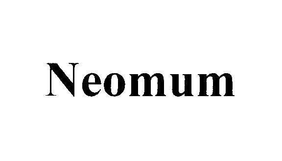 Mẫu nhãn hiệu Neomum