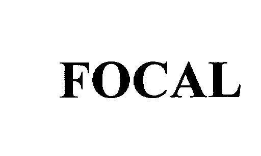 Mẫu nhãn hiệu FOCAL