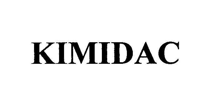 Mẫu nhãn hiệu KIMIDAC