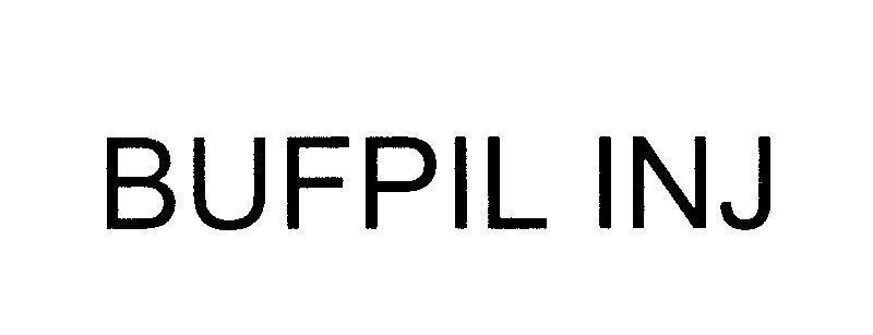 Mẫu nhãn hiệu BUFPIL INJ