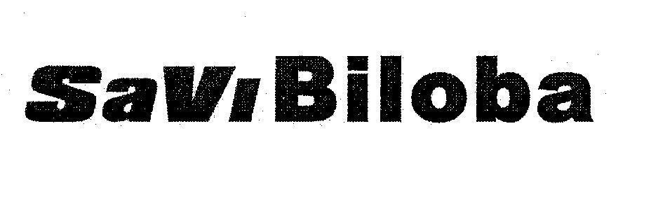 Mẫu nhãn hiệu SaViBiloba