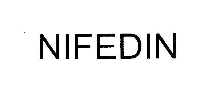Mẫu nhãn hiệu NIFEDIN