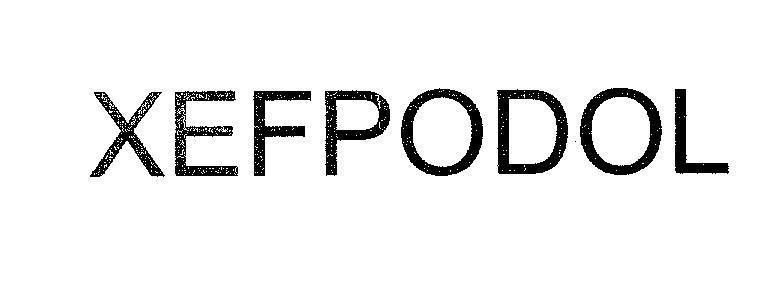 Mẫu nhãn hiệu XEFPODOL
