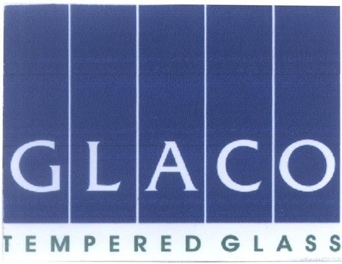 Mẫu nhãn hiệu GLACO TEMPERED GLASS