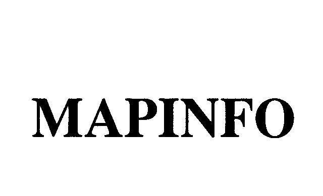Mẫu nhãn hiệu MAPINFO