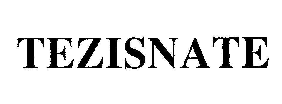 Mẫu nhãn hiệu TEZISNATE