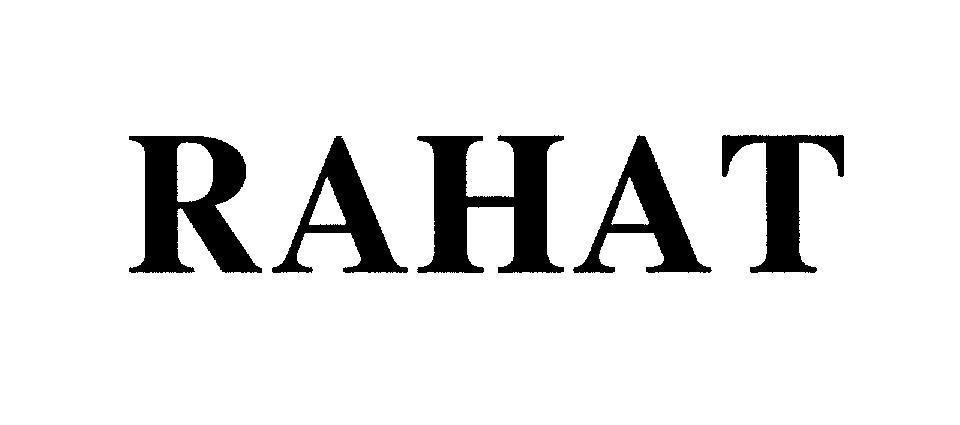 Mẫu nhãn hiệu RAHAT