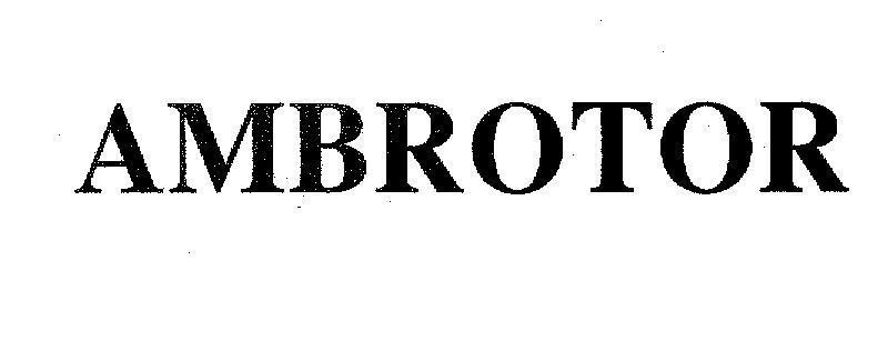 Mẫu nhãn hiệu AMBROTOR