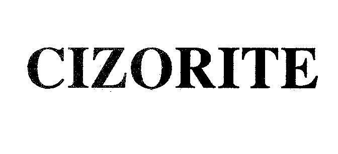 Mẫu nhãn hiệu CIZORITE